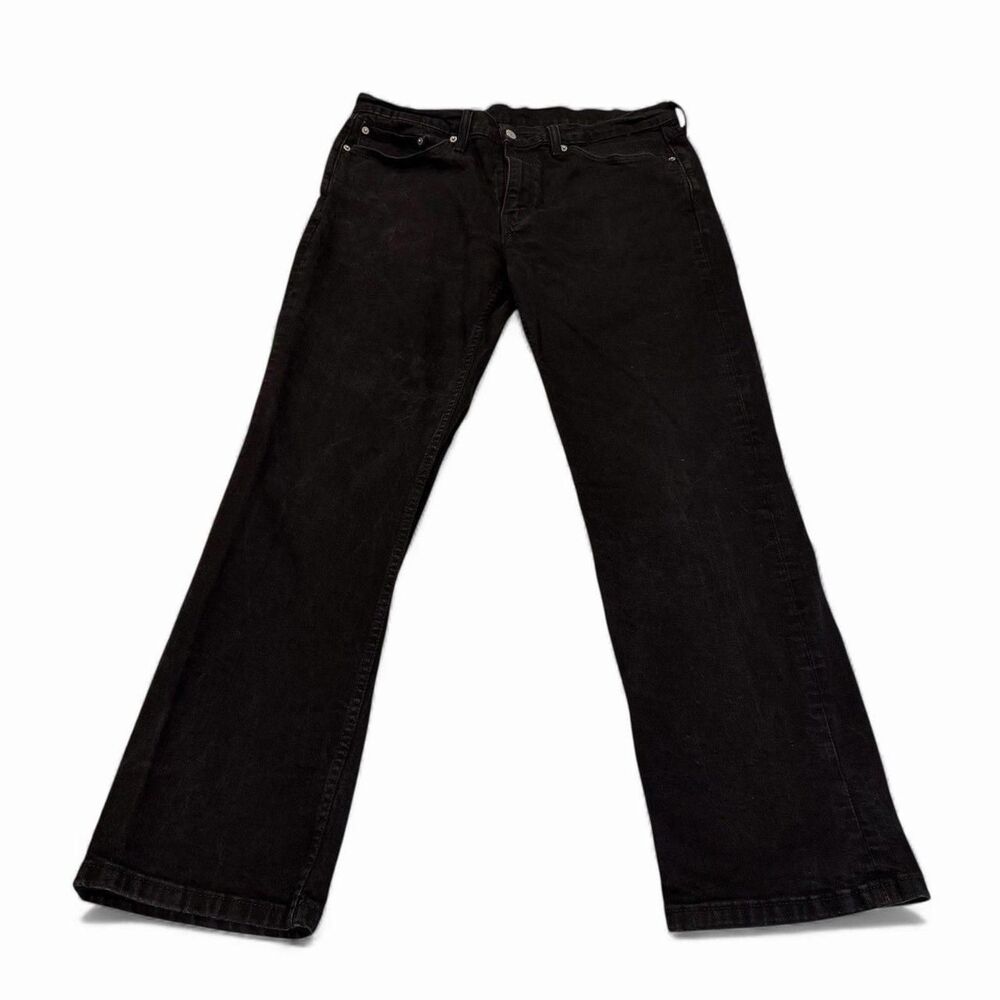 Levis 514 Jeans‎ Men's 36x32 Black Denim Straight Fit Straight Regular Stretch